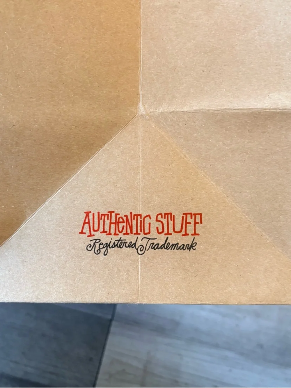Stussy Paper Shopping Gift Bag 12x14x8